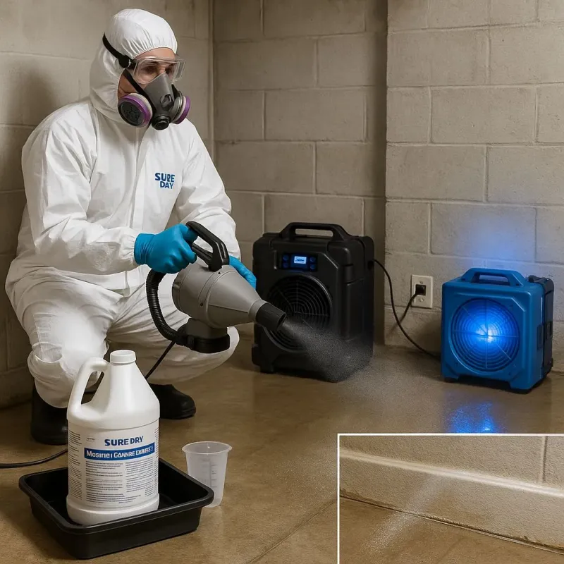 Sanitization and Odor Removal process in Hubbard, TX